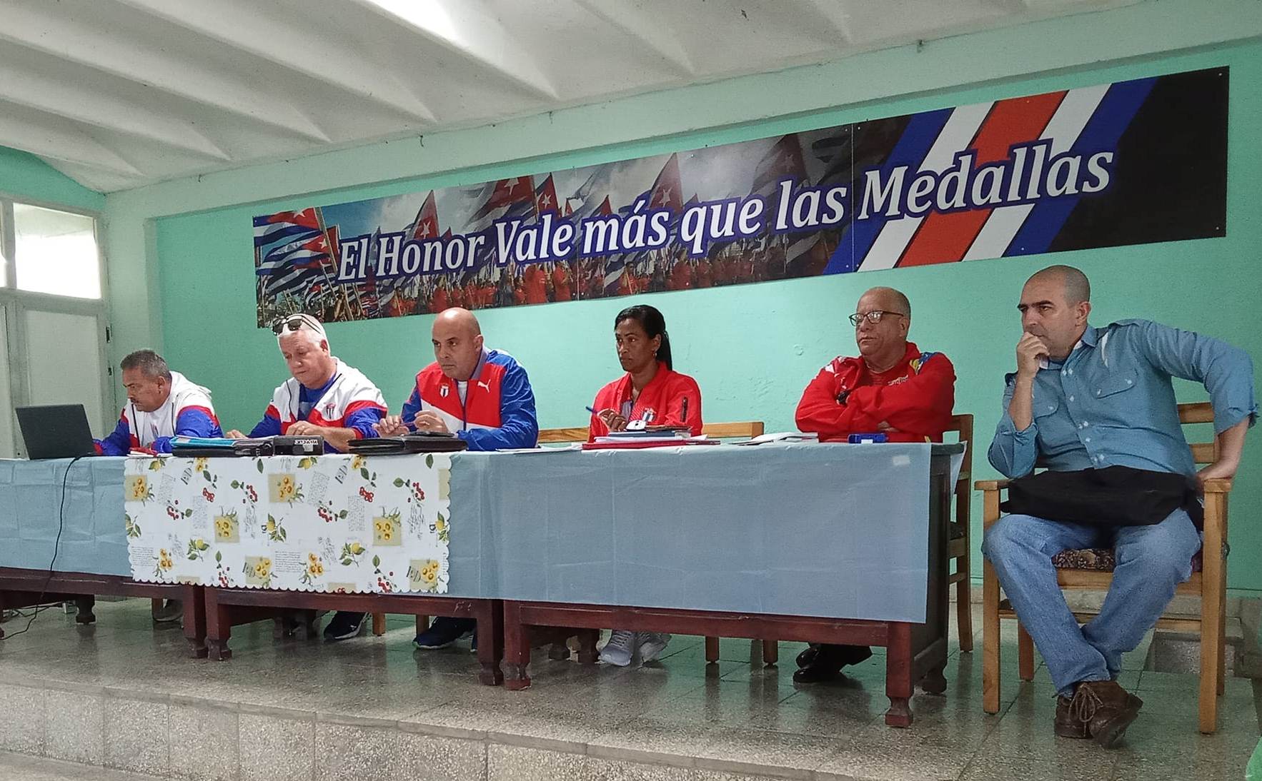 Visita INDER nacional movimiento deportivo espirituano