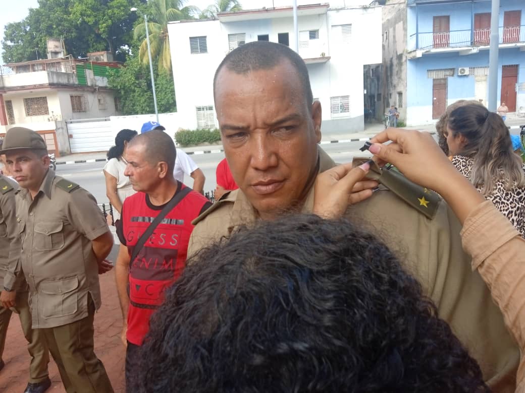 Ascienden a oficiales de la región Militar Sancti Spíritus