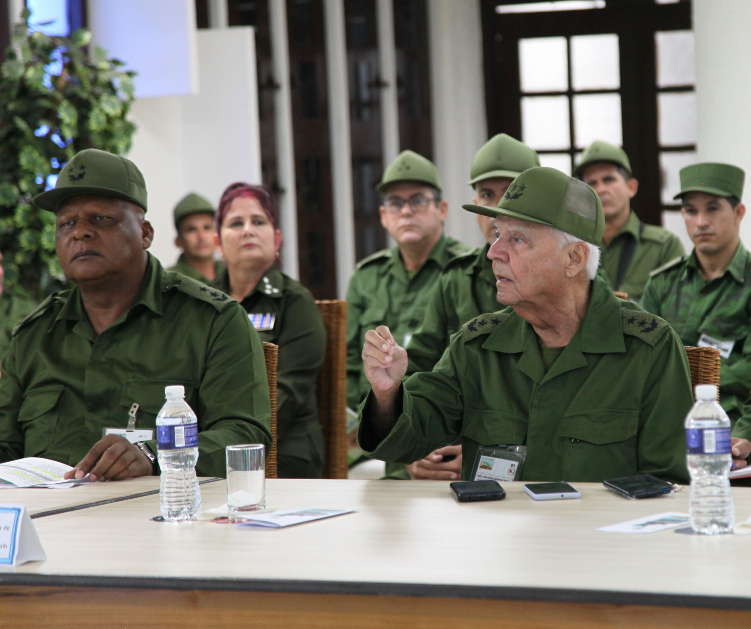 Corrobora Quintas Solá marcha del ejercicio Bastión en Sancti Spíritus