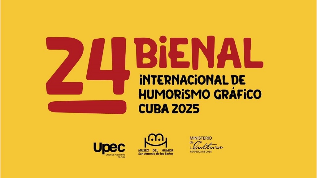 Artista espirituano regala humor gráfico en Bienal Internacional