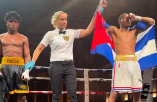 Alejandro ganó claro en Noche de Boxeo en Mallorca | Radio Sancti Spíritus