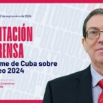 Canciller cubano presentará este jueves informe nacional contra el bloqueo