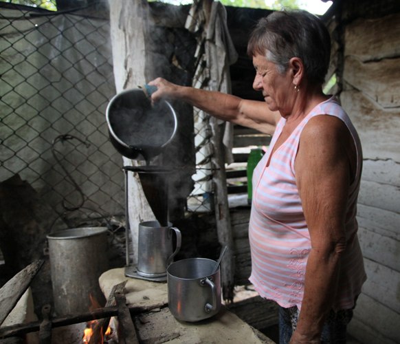 A la antigua, el aroma y el sabor seducen. Foto: Oscar Alfonso Sosa.