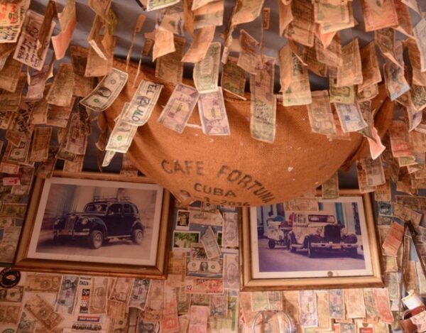 Este es el acogedor ambiente que reina en el Café Fortuna. Foto:  Oscar Alfonso Sosa.