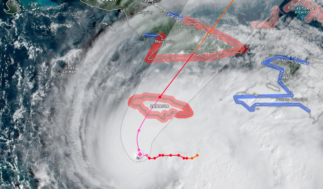 Melissa azota el Caribe: Jamaica en alerta y muertes en La Española