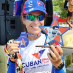 Chaveli Calero y el Cuban Trail Team Sancti Spíritus en la cima de la Maratón de Varadero