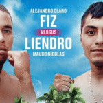 Alejandro Claro Fiss a su debut en cartel profesional de boxeo