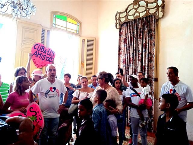 Solidaridad del proyecto Puentes de Amor se hace presente en Sancti Spíritus