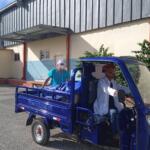 Triciclos eléctricos apoyan distribución de renglones de la Empresa Cárnica espirituana