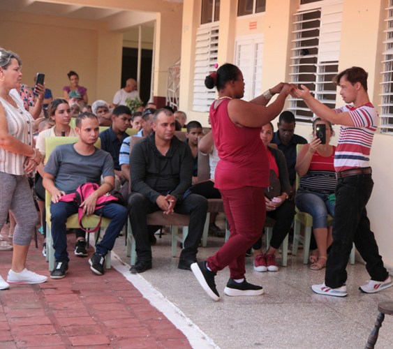 En la institución el colectivo se enfoca en hacer por la vida de los muchachos. Fotos: Oscar Alfonso Sosa.
