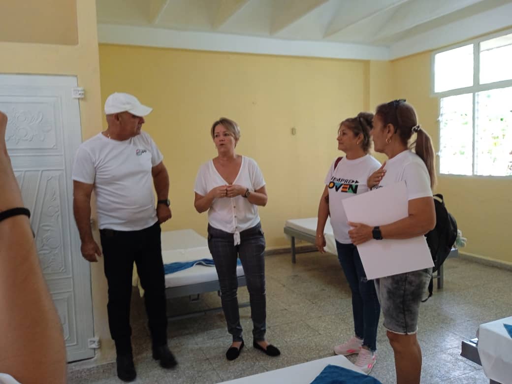 Pecuaria Venegas beneficia salas del Centro Psicopedagógico de Sancti Spíritus