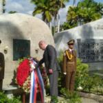 Vicepresidente ruso rinde homenaje en Cuba a Fidel Castro