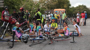 Bisoños animan copa de ciclismo en Sancti Spíritus