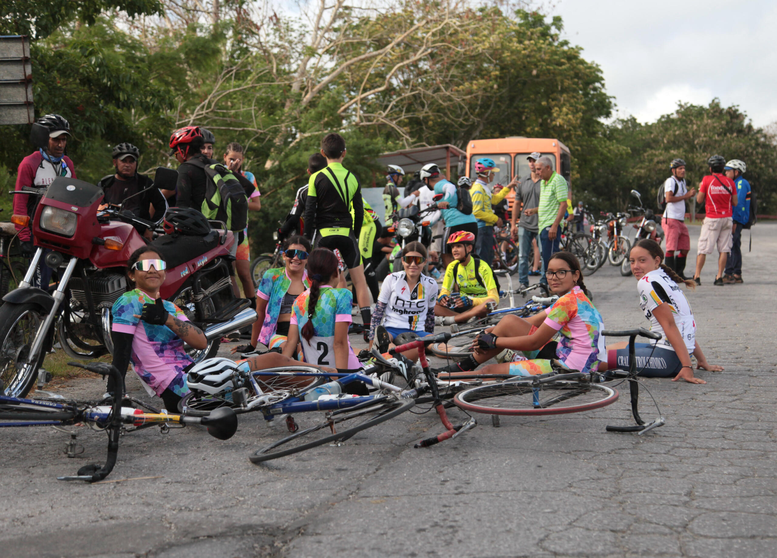 Bisoños animan copa de ciclismo en Sancti Spíritus