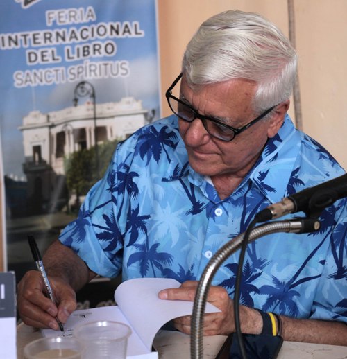 Virgilio López Lemus, una de las personalidades a las que estuvo dedicada la Feria. Foto: Oscar Alfonso Sosa.