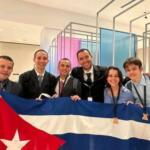 Leticia Merlo y la química de su medalla