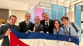 Leticia Merlo y la química de su medalla