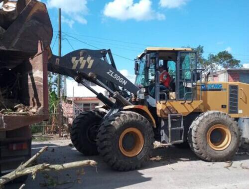 Constructores espirituanos apoyan labores recuperativas en Santiago de Cuba