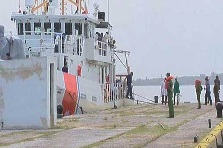 Servicio de Guardacostas de EEUU devuelve más migrantes a Cuba