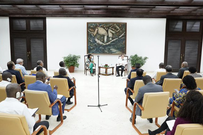 Cuba ratifica relaciones de cooperación con África