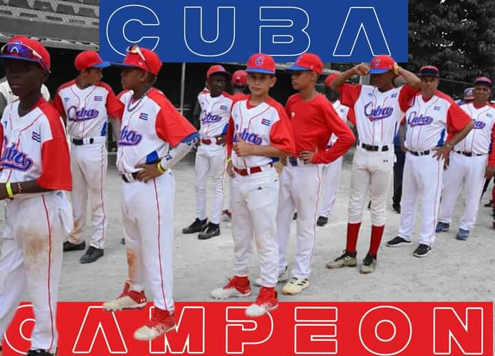 Cuba gana invicto Torneo Panamericano de Béisbol Infantil