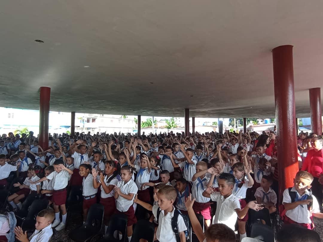 En imágenes, el estreno del curso en Sancti Spíritus