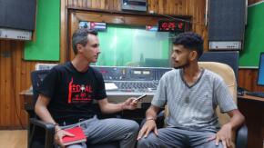 «Nunca imaginé estar en una cabina de radio»