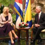 Sostienen encuentro presidentes de Cuba y de Bosnia y Herzegovina