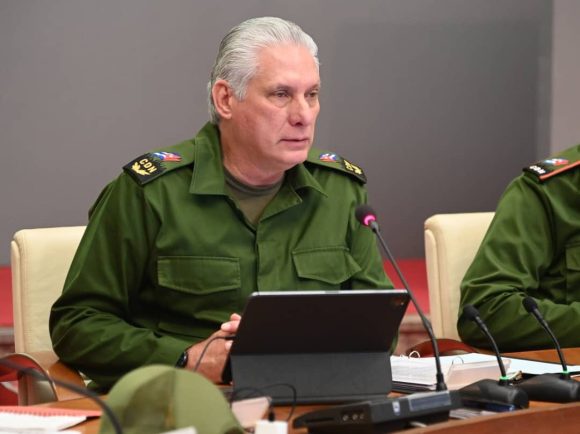 Encabeza Díaz-Canel nueva reunión del Consejo de Defensa Nacional