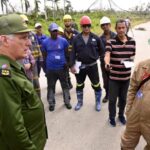 Visita presidente de Consejo de Defensa Nacional territorios impactados por huracán Rafael