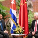 Recibió Díaz-Canel a presidente de agencia de cooperación china