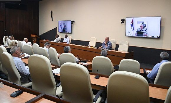 Preside Díaz-Canel reunión del Comité Ejecutivo del Consejo de Ministros