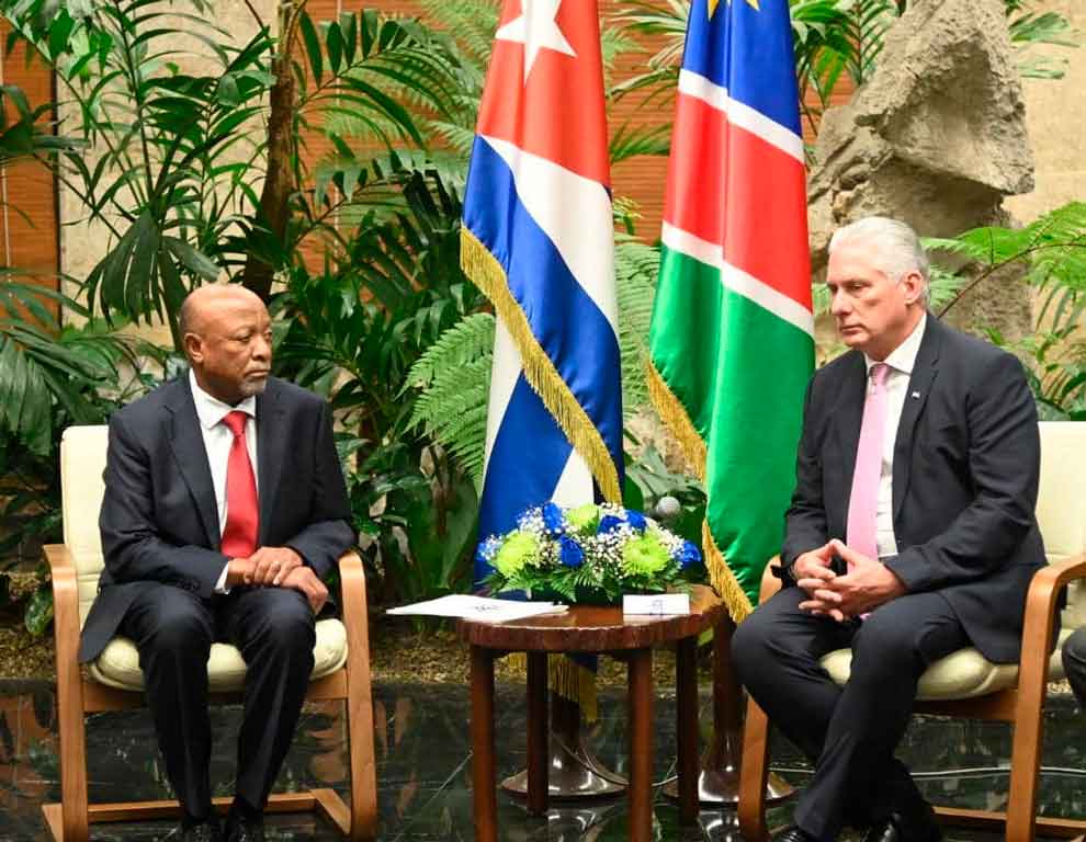 Constituirán Cuba y Namibia una Comisión Intergubernamental