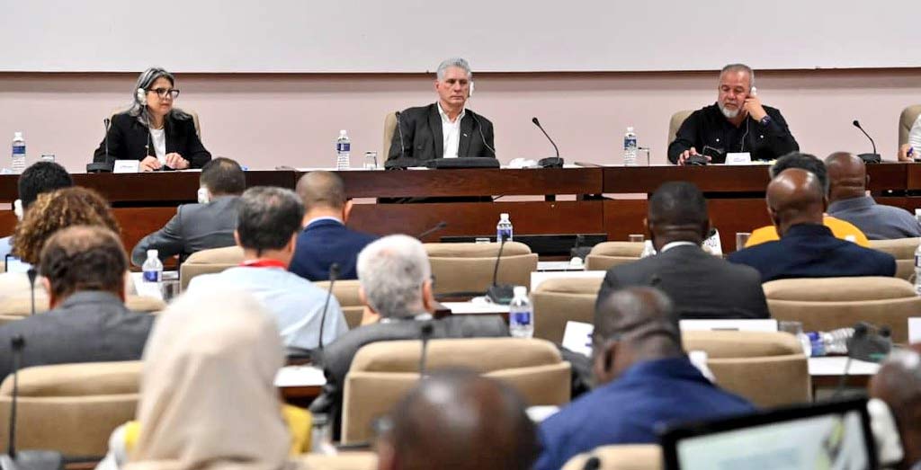 Agradece Díaz-Canel presencia en Cuba de Ministros de Cultura del Grupo de los 77 más China