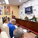 Evalúa Consejo de Defensa Nacional acciones de recuperación tras el paso de huracán