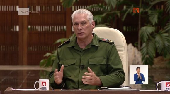 Díaz-Canel valora la respuesta del pueblo de la región oriental tras Melissa