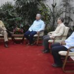 Recibió presidente cubano a dirigente político dominicano