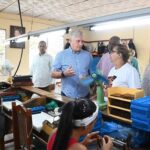 Visita Díaz-Canel municipio granmense de Jiguaní