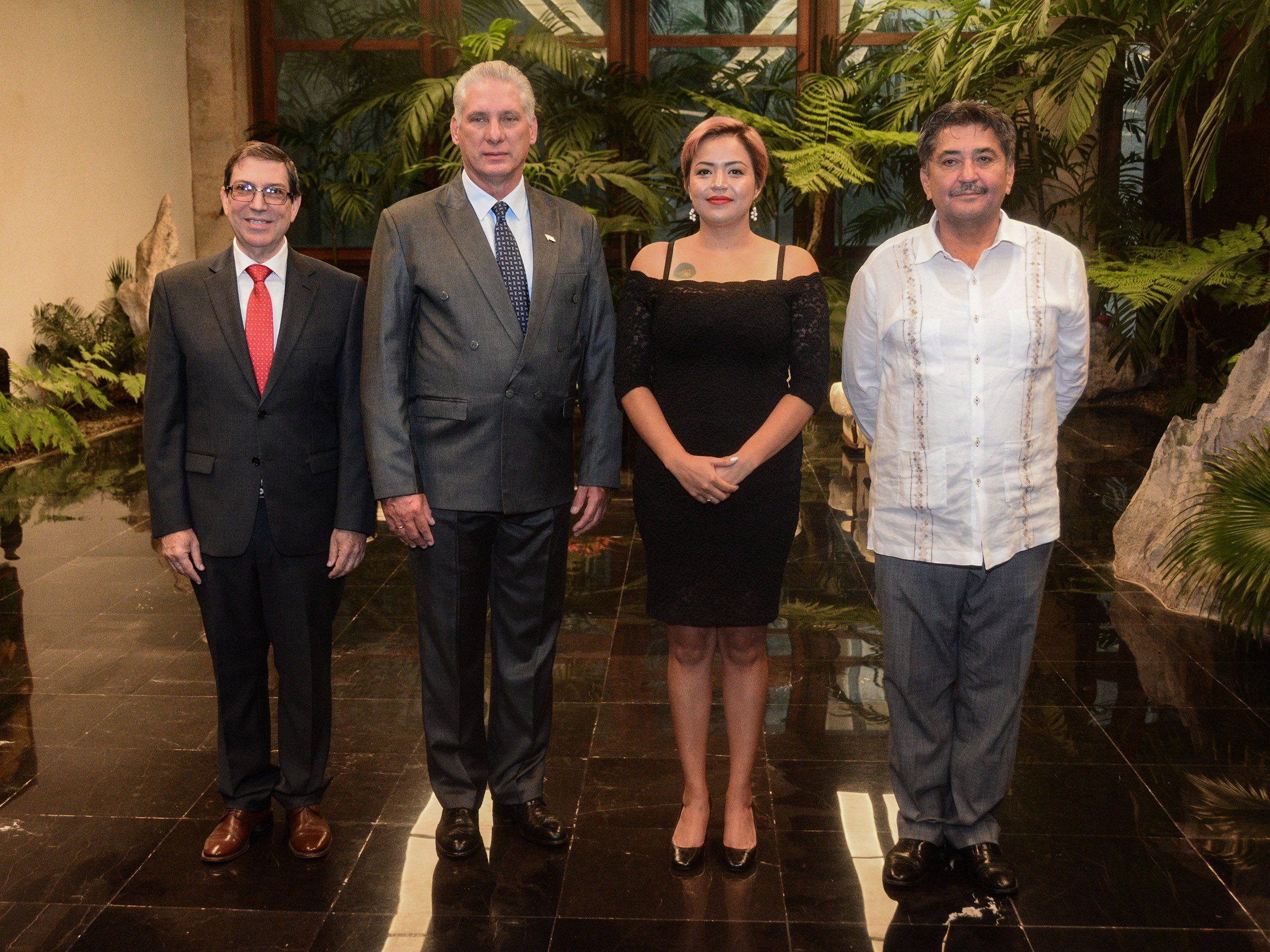 Recibe presidente de Cuba cartas credenciales de nuevos embajadores