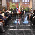 Presidente cubano Miguel Díaz-Canel recibe a vicepresidente de Irán (+Foto)