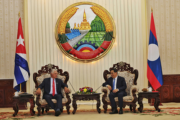 Cuba y Laos unidos por estrechos e históricos lazos de amistad y colaboración