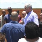 Visita Díaz-Canel municipios de Matanzas y Mayabeque