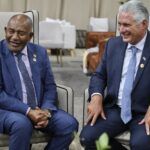Presidente de Cuba con intensa agenda en Sudáfrica