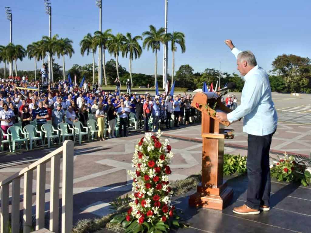Exhalta Díaz-Canel figura del Che Guevara a 55 años de su asesinato