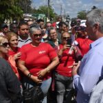 Yaguajay, otro punto en la agenda del presidente cubano (+ fotos)