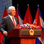 Exalta presidente cubano excepcional relación con Vietnam