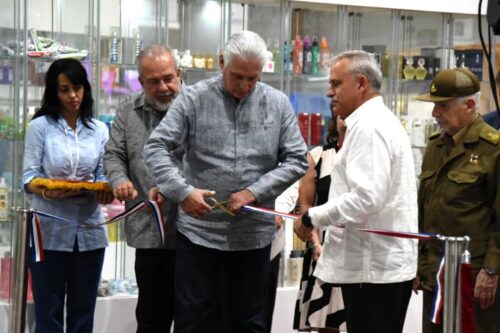 Inauguran feria expositiva de Cubaindustria con presencia de Díaz-Canel