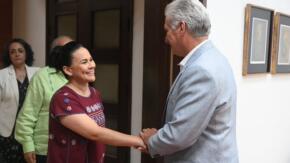 Agradece Díaz-Canel a México por su cooperación en proyectos sociales