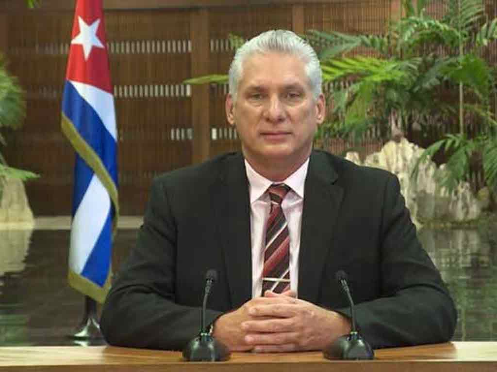 Interviene presidente cubano en reunión del Consejo Económico Supremo de Eurasia