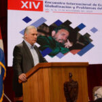 Clausura Díaz-Canel evento de Globalización y problemas del desarrollo